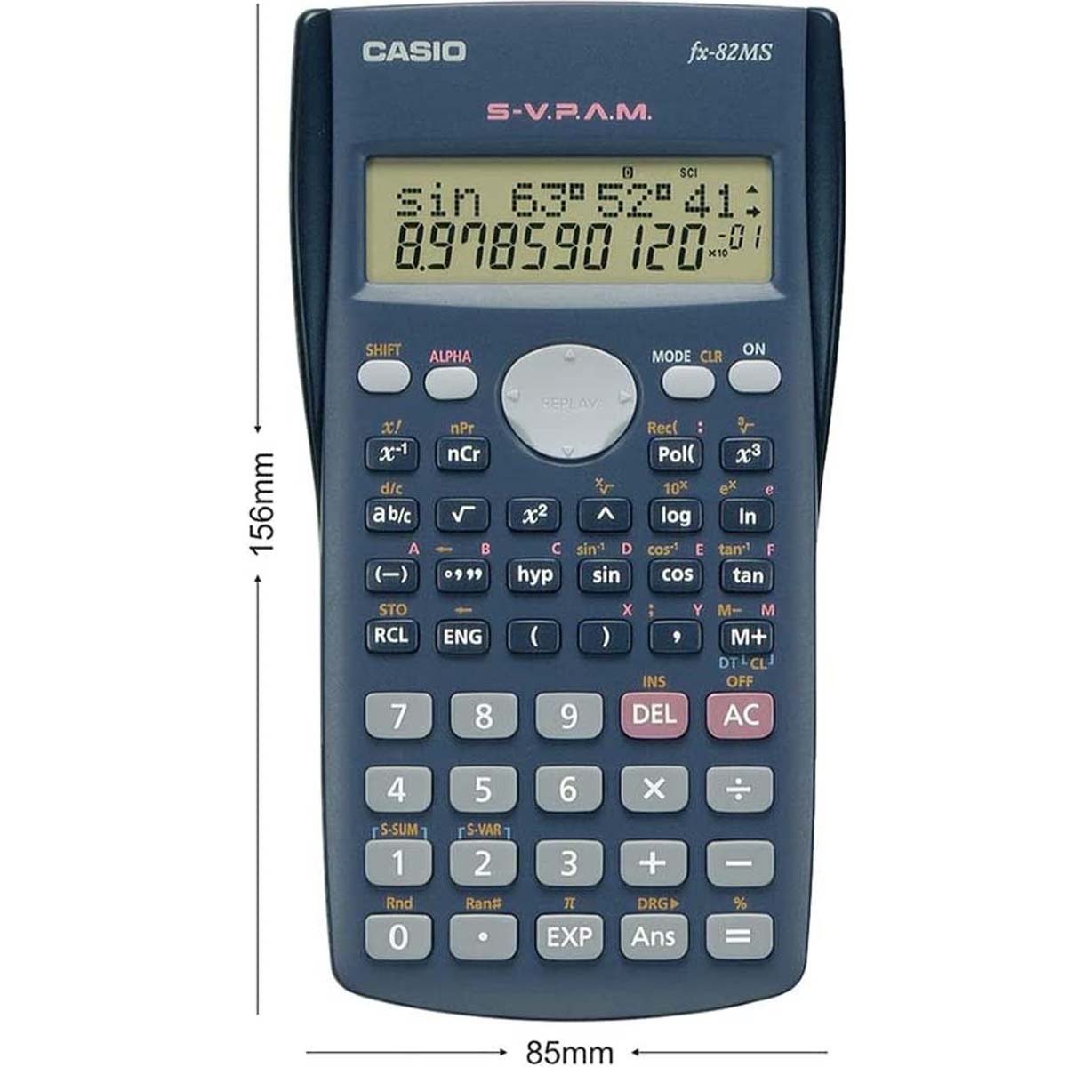Calculatrice CASIO-FX-82MS 2 – Image 3