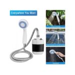 Portable Camping Douche De Poche Rechargeable Extérieur Pommeau De Douche Camp – Image 2