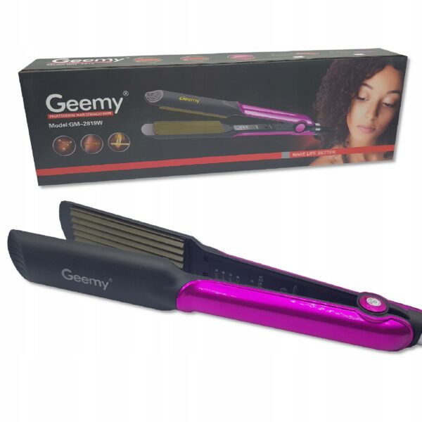 Lisseur A Cheveux Geemy 2819w - Professionnel