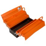 Boîte à outils pliable avec 5 espaces de rangement