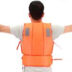 Gilet de sauvetage adulte orange – Image 2