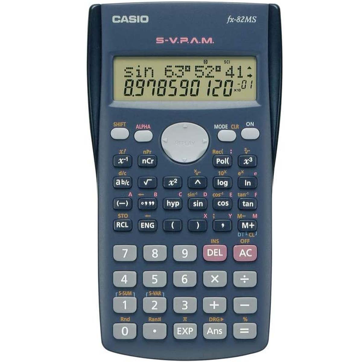 Calculatrice CASIO-FX-82MS 2
