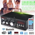 HIFI Audio Bluetooth Stéréo Amplificateur De Puissance