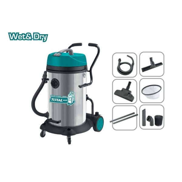 TOTAL Aspirateur De Poussière 2400W/75L – TVC24751