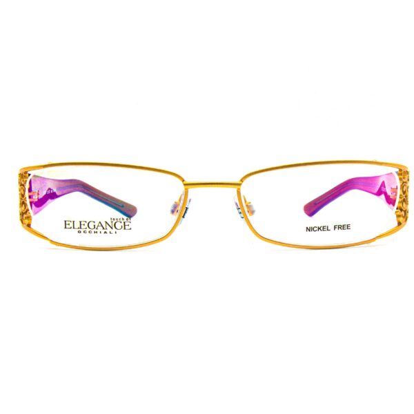 Lunettes de vue ELEGANCE EL-W/K 3004 007 53-18- Or/Marron