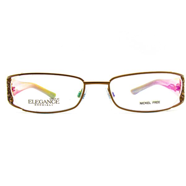 Lunettes de vue ELEGANCE EL-W/K 3004 001 53-18- Marron/Noir