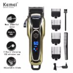 Kemei Tondeuse Electrique Rechargeable KM-1990 Cheveux Et Barbe – Image 2