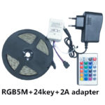 Bande Lumineuse LED Télécommandée Flexible - 5M – Image 7