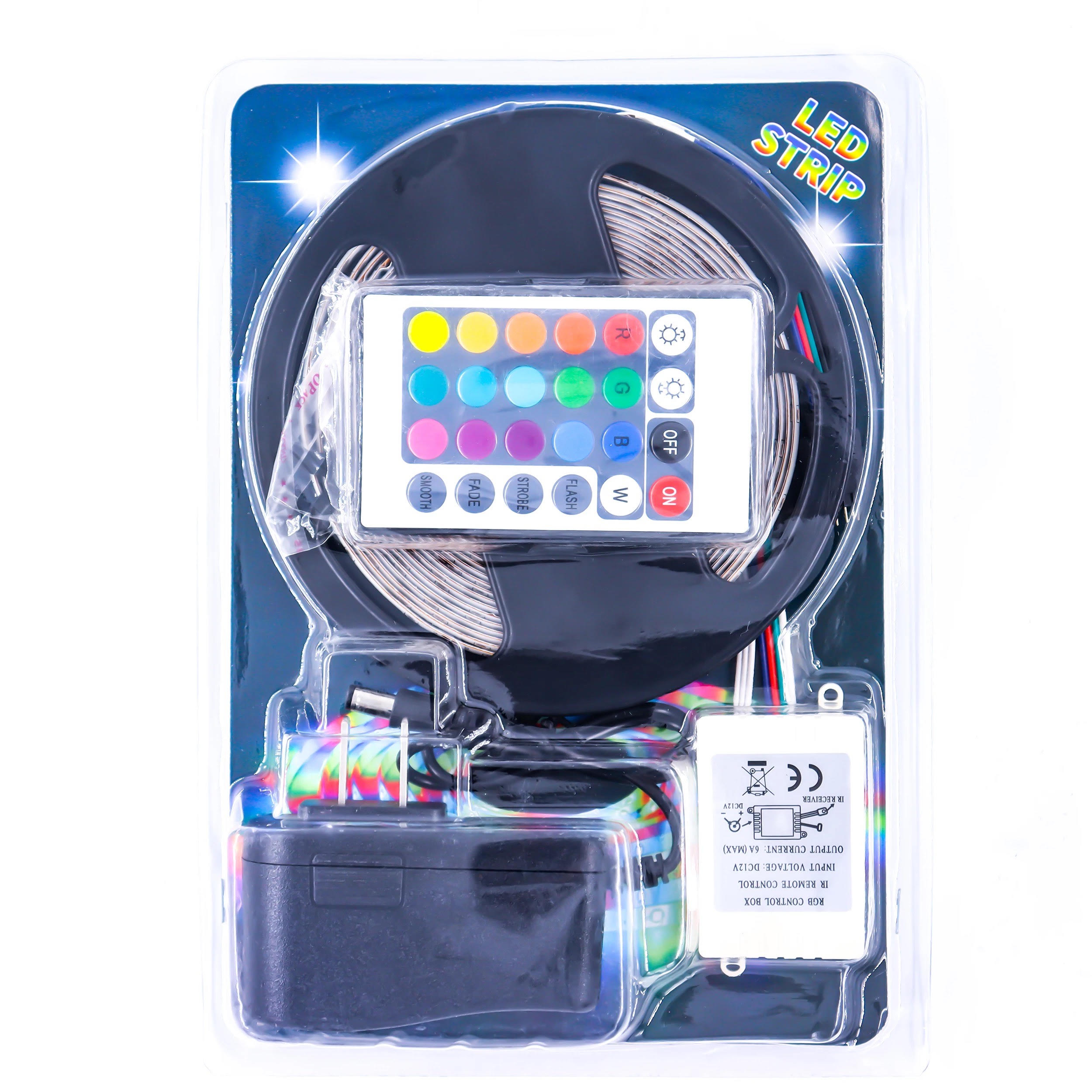 Bande Lumineuse LED Télécommandée Flexible - 5M – Image 3