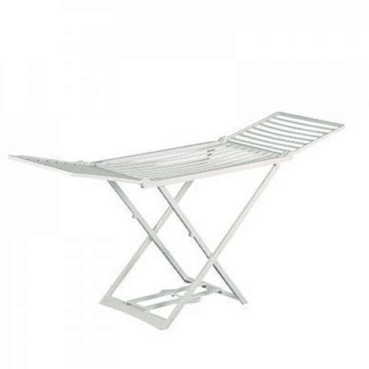 Séchoir à linge en plastique Pliable - Blanc – Image 3