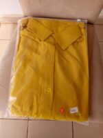 Robe chemise -manches longues- Jaune – Image 3