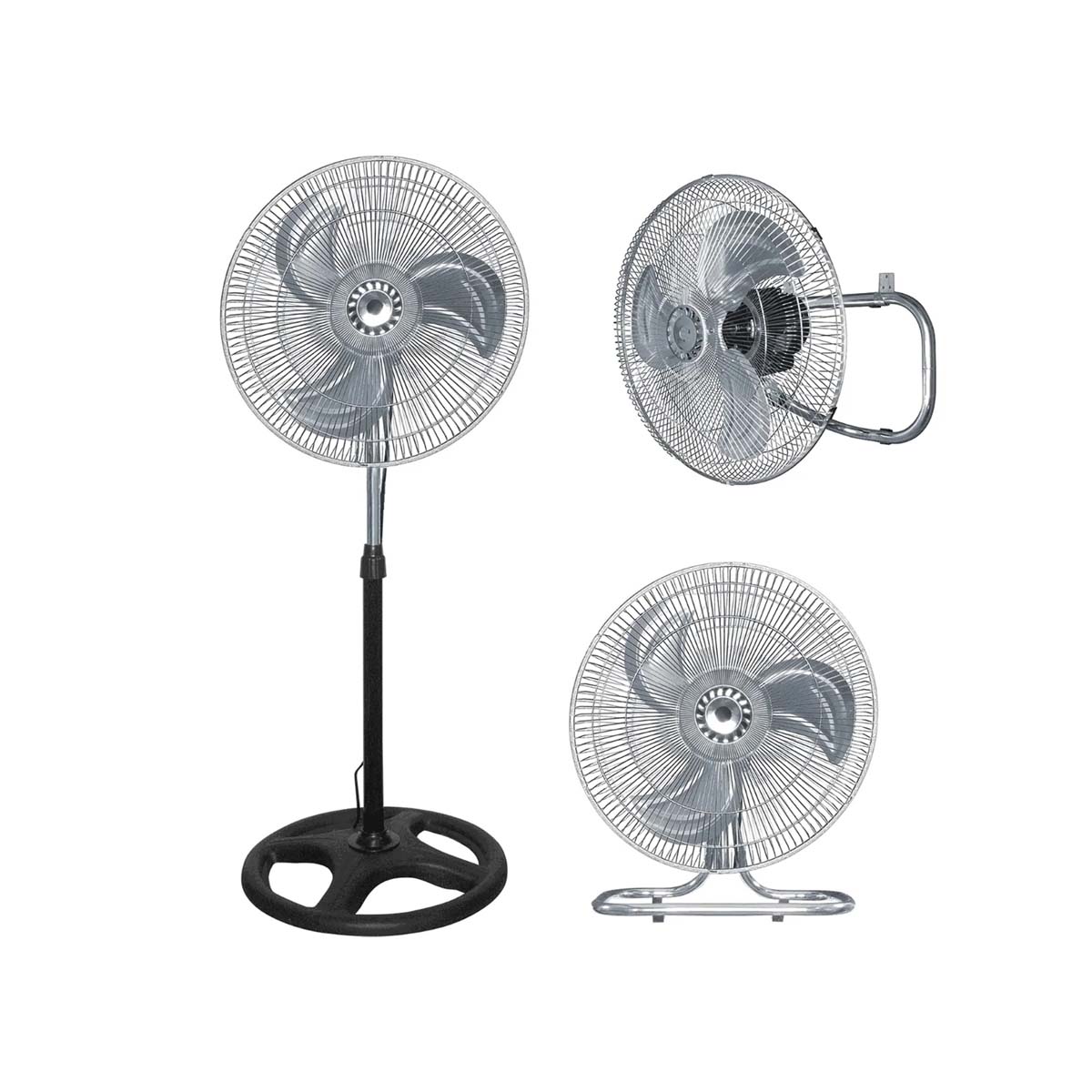 Ventilateur 18 pouces 3 hélices