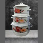 Lot de 4 soupières Avec Couvercle de Qualité