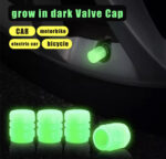 Bouchons de Valve de pneu lumineux - Vert