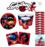 Kit de 56pièces d'anniversaire Miraculous - 6 Enfants – Image 3