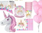Kit de 56 pièces d'anniversaire Licorne - 6 Enfants – Image 9