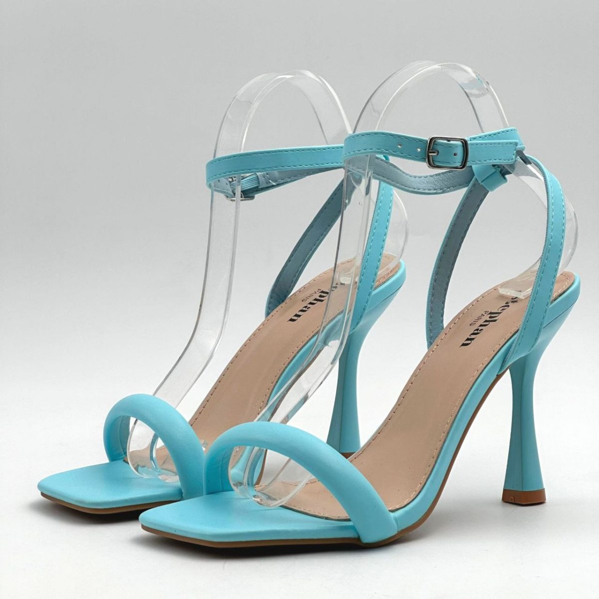 Escarpins à talons à bride arrière - Bleu