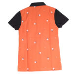 Polo enfant Burkindi avec motif  - Marron/Noir – Image 2