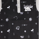 Polo enfant Burkindi avec motif  - Blanc/Noir – Image 3