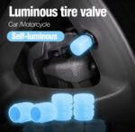 Bouchons de Valve de pneu lumineux - Bleu – Image 3