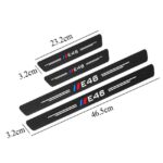 4pcs Autocollant de protection de seuil de porte de voiture - KIA – Image 4