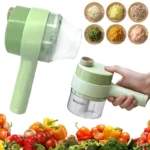 Mini Hachoir électrique à légumes sans fil  2 en 1 – Image 5
