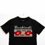 T-shirt Burkindi motif Luili Pendé à col rond - Noir/Multicolore – Image 2