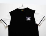 T-shirt Burkindi avec motif Burkindi à col rond - Noir/Blanc – Image 4