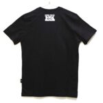 T-shirt Burkindi avec motif Burkindi Etoilé à col rond - Noir – Image 3