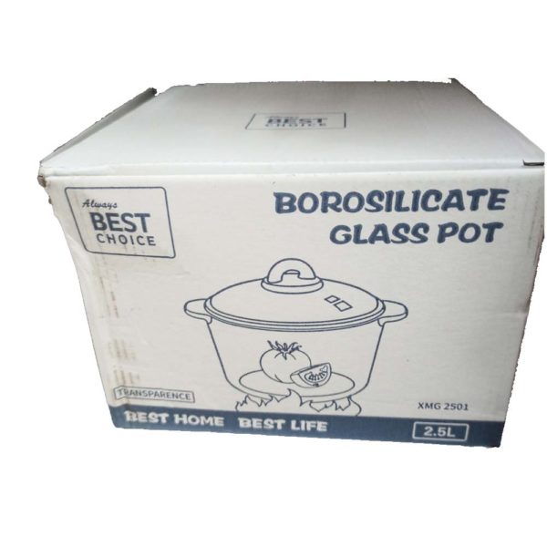 Bol de cuisson en verre borosilicaté