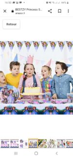 Kit 56 pièces d'anniversaire - Sophia - 6 Enfants – Image 9