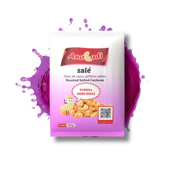 Anacadi Amande de Cajou Saveur Salé​ - Apero Snacks 20g