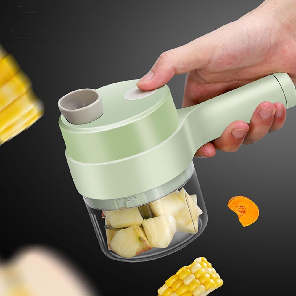 Mini Hachoir électrique à légumes sans fil 2 en 1 – Image 9