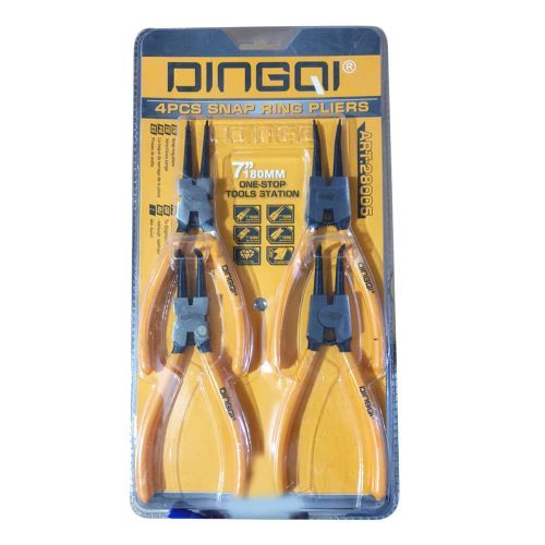 DINGQI Jeu De 4 Mini Pinces À Long Bec Effilé