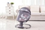 Berceau à balançoire électrique pour bébé multifonctionnelle – Image 4