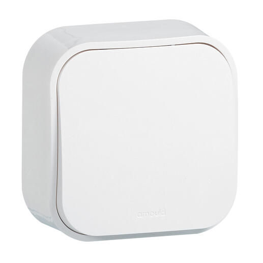 Interrupteur Va-et-vient Apparent 10 AX – 250 V – Forix – IP20 – Blanc