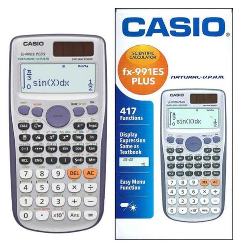 Casio Calculatrice scientifique Fx-991ES PLUS - 417 Fonctions