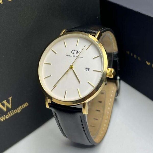 Montre de luxe analogique à quartz Pour Homme Et Femme - Noir