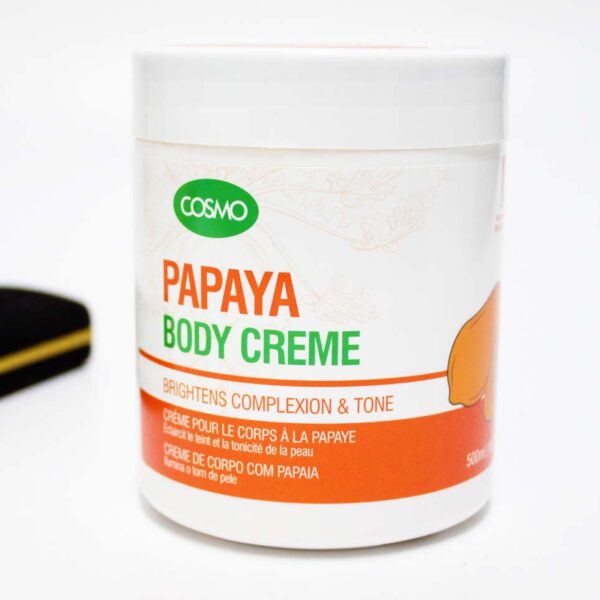 Crème pour le corps à la papaye Cosmo – 500 ml
