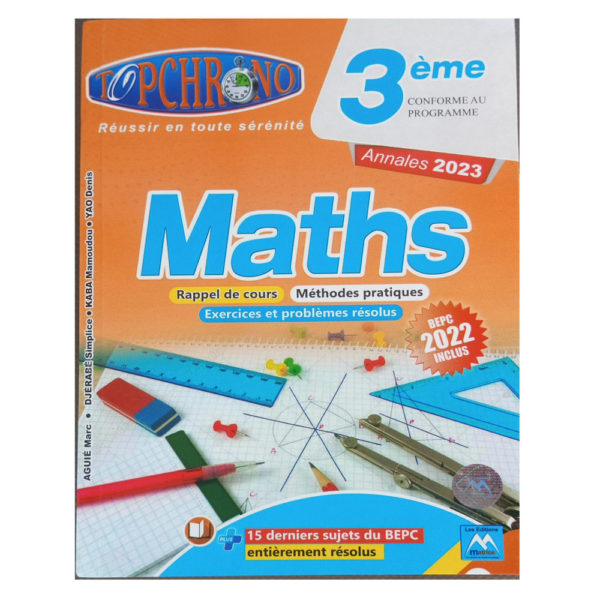 Maths Bepc Sujets Et Corrigés - Annale