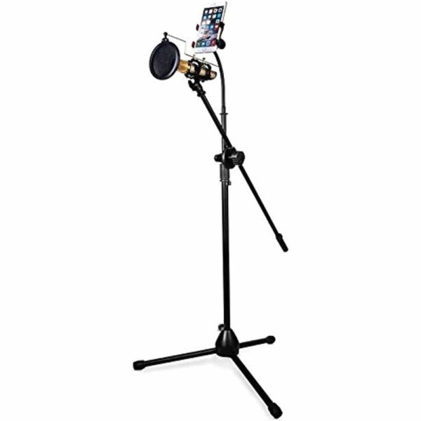 Kit de support de sol réglable pour microphone et smartphone eWINNER