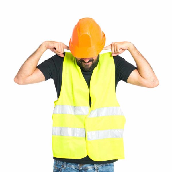 Gilet De Sécurité Fluorescent - Jaune