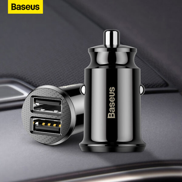 Chargeur De Voiture Baseus 3.1A Avec Deux Ports USB CCALL-ML01