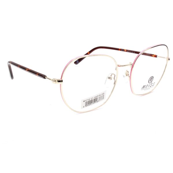 Lunettes de vue M1712 C1 55-18-145 - Doré/Multicolore