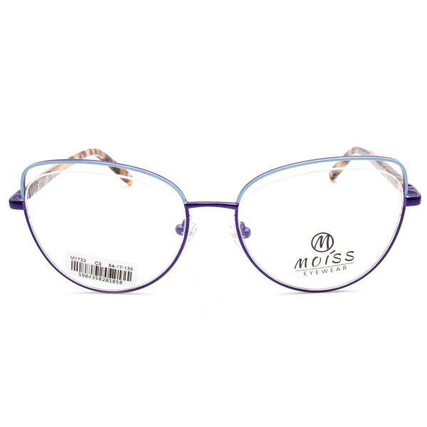 Lunettes de vue M1733 C3 54-17-135 - Violet/Multicolore