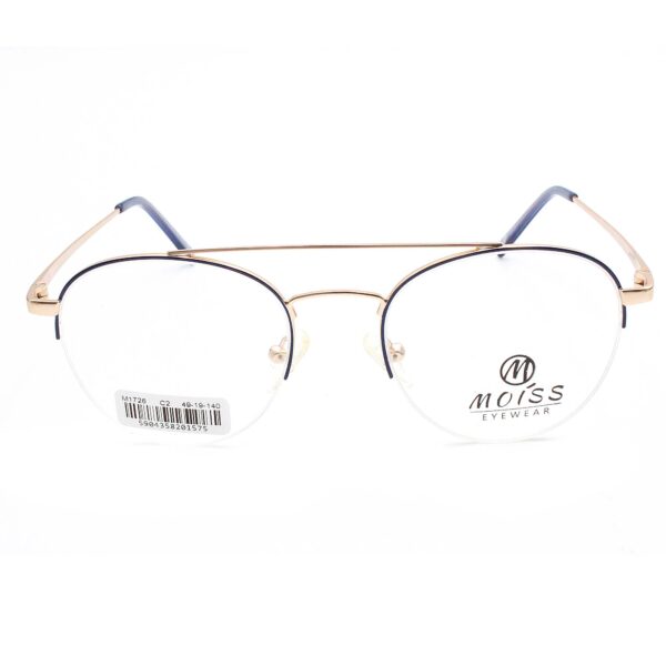 Lunettes de vue M1726 C2 49-19-140 - Or/Bleu