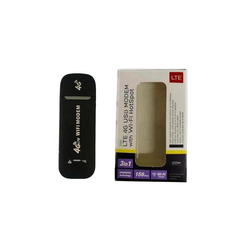 Clé Internet WiFi 4G Universelle - Noir