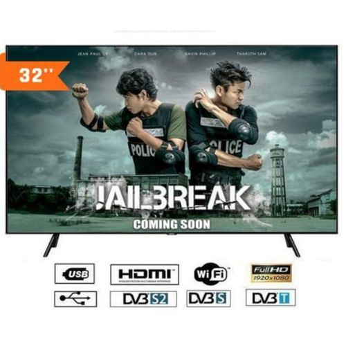 Skyworth TV LED - 32" - Décodeur Intégré - Noir