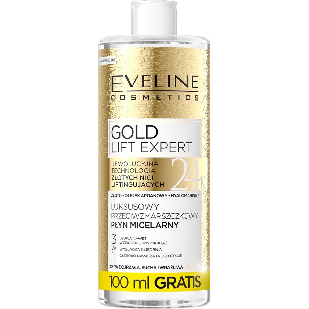GOLD LIFT EXPERT - Eau Micellaire Anti-Rides 3en1 - 500ml