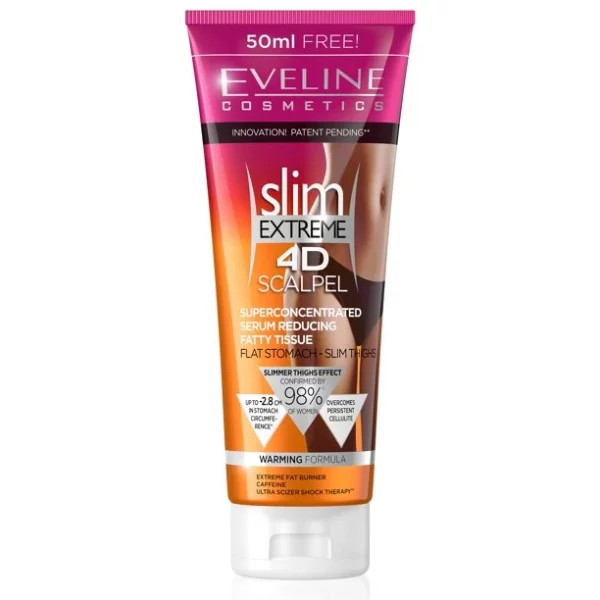 SLIM EXTREME 4D - Sérum Surconcentré Réducteur De Graisse - 250ml
